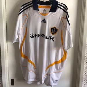 LA Galaxy Adidas Jersey Size XL - Beckham 23
